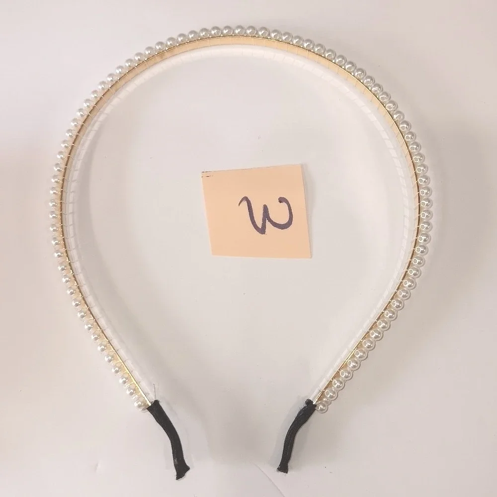 Elegant Pearl‎ Beaded Headband - Chic Boho Bridal Fairy Wedding Hair Accessory